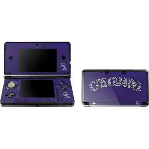 MLB Colorado Rockies Alternate/Away Jersey 3DS (2011) Skin